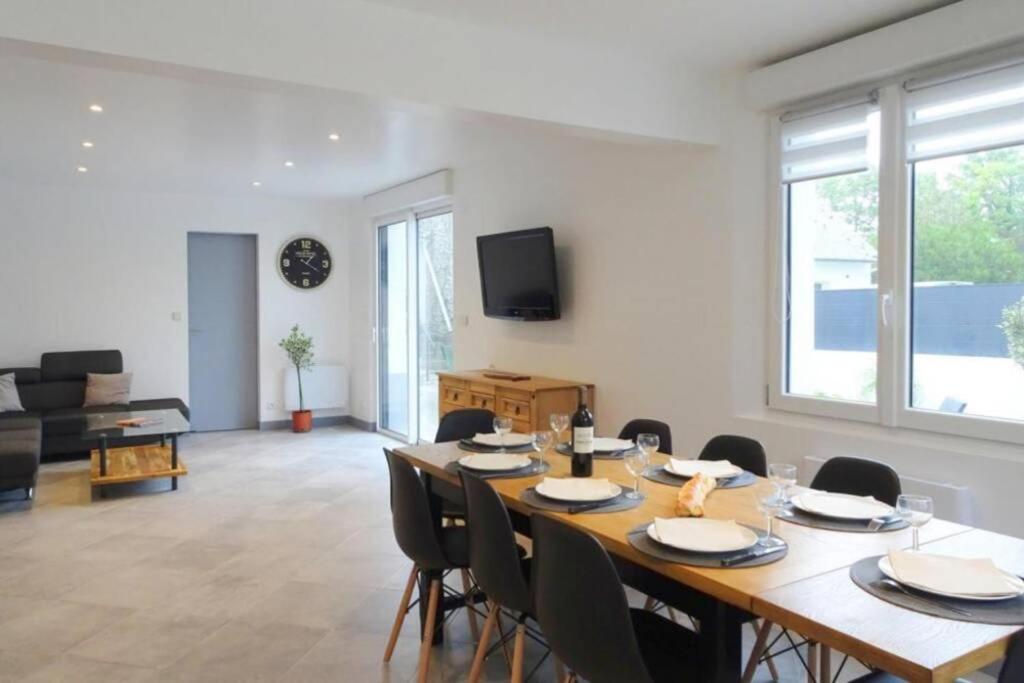 Maison De 2 A 8 Personnes 5 Chambres Portbail Buitenkant foto